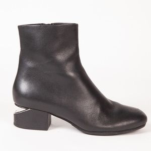 Alexander Wang Cut Out Heel Ankle Boots